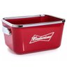 Balde de Gelo Budweiser Ambev 5 Litros para 6 Long Necks Cooler Vermelho - 2