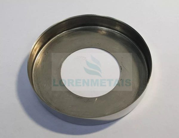 Canopla Reta Inox 304 2"1/2 Kit com 4 - 2