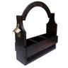 Caixa Térmica Cooler Corona 15 Litros + Cesta Porta Cervejas Artesanais Art Madeira até 3 Garrafas - 2