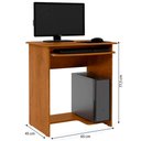 Ver imagem 3 de Mesa Escrivaninha para Computador Notebook Prática 65cm Ej Móveis