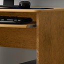 Ver imagem 4 de Mesa Escrivaninha Prática Home Office para Computador - Freijó