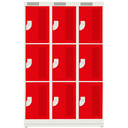 Ver imagem 2 de Armário de Aço Junior 9 Portas - Nk 3705