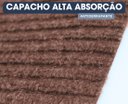 Ver imagem 7 de Tapete Passadeira Capacho Alta Absorção Antider 0,60x4,00 Marrom