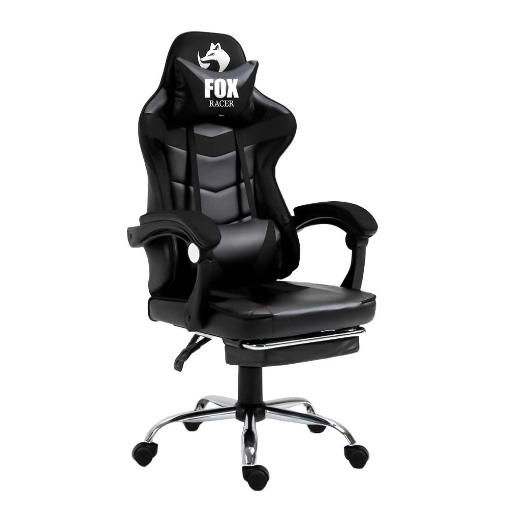 Cadeira Gamer Fox Nordic Confort Preto Apoio para Os Pés - 2