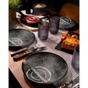 Ver imagem 3 de Prato Raso Tramontina Churrasco Carbon em Porcelana Decorada 25 Cm