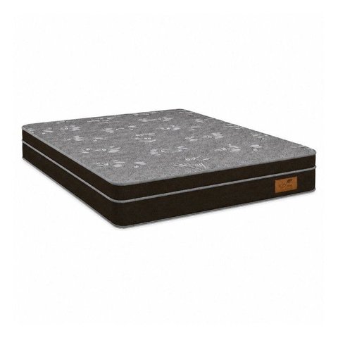 Colchão Casal Sr Life Silver Molas Ensacadas Espuma D26 138x188x27cm Marrom