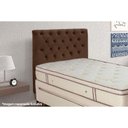 Ver imagem 3 de Cabeceira Cama Box Estofada Solteiro Solteiro Embaixatriz Suede Cinza - Simbal
