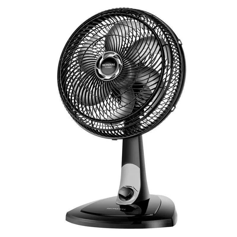 Ventilador de Mesa Mondial 6 Pás Turbo Vt-30-nb 110v