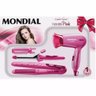 Conjunto Secador Chapinha Escova Mondial Fashion Rosa Bivolt - 5