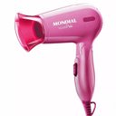 Ver imagem 4 de Conjunto Secador Chapinha Escova Mondial Fashion Rosa Bivolt