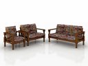 Ver imagem 1 de Sofa Belini Conj 3+2+1 Lug