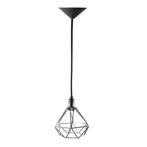 Pendente Aramado Diamante - Cromado - 2100-11