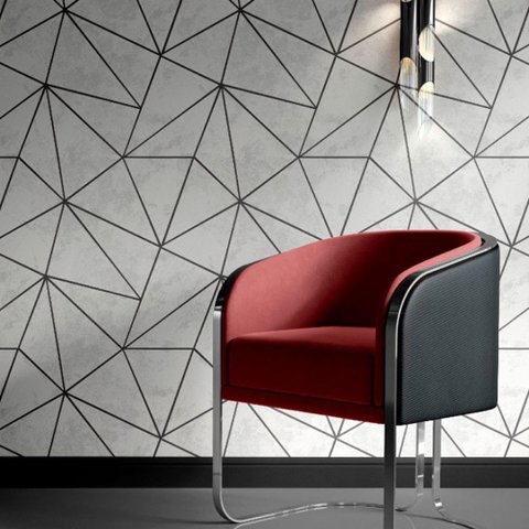 Papel de Parede Autocolante Diamond Concreto 3 Metros