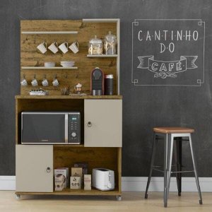 Cantinho do Café Aconchego Nature/off White - Patrimar