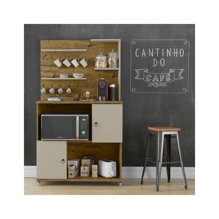 Cantinho do Café Aconchego Nature/off White - Patrimar