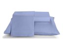 Ver imagem 2 de Jogo de Cama - King Size - Prata - 150 Fios - Azul 6547 - 4 Peças - 100% Algodão - Santista