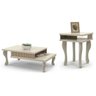 Mesa de centro e mesa lateral Provençal Luminos Off White - 1