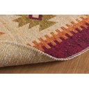Ver imagem 2 de Tapete Turco Kilim - Antep - 1,40m X 2,00m - Vermelho - Desenho 002 - Niazitex