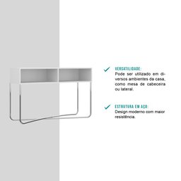 Aparador Varanda Gourmet e Tubos Cromados Carraro - 3