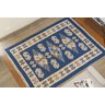 Tapete Turco Kilim - Antep - 1,00M x 1,40M - Azul - Desenho 001 - Niazitex - 1