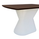 Ver imagem 5 de Mesa de Jantar Apollo Tampo Retangular 136x80cm Branco/Amêndoa