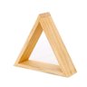 Nicho de Parede em Triangulo em Pinus Natural 35 x 30 x 9 CM - 2