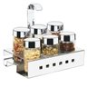 Porta Temperos / Condimentos de Mesa 7 Peças Inox - 1
