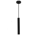 Ver imagem 1 de Pendente Tubo Cilindrico 30cm - 1xgu10 - Preto Fosco - Reue