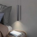 Ver imagem 2 de Pendente Tubo Cilindrico 30cm - 1xgu10 - Preto Fosco - Reue