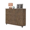Ver imagem 1 de Comoda Prata Cor:canela Mizza Decor - Armário para Quarto