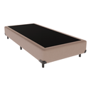 Ver imagem 1 de Cama Box Solteiro Suede Bege
