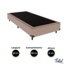 Ver imagem 4 de Cama Box Solteiro Suede Bege