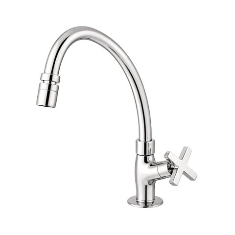 Torneira Cozinha Bancada Ômega 1/4 de Volta 25677 Meber - Cromado