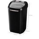 Ver imagem 2 de Tanquinho Wanke Premium 20kg Semiautomático Turbilhonamento LWBE201T