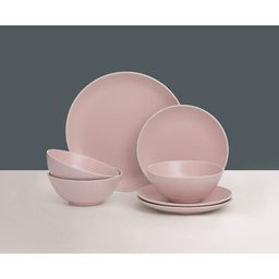 Aparelho de Jantar Rosa com 18 Peças - Mason Cash - 2
