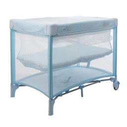 Mini Berço Portátil Burigotto New - Azul - 1 Mini Berço Portátil Burigotto New - Azul - 1