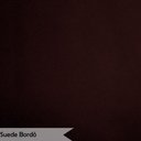 Ver imagem 6 de Puff Decorativo para Sala de Estar Opala Suede Bordô- Montanaris Decor MD MONTANARIS DECOR