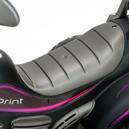 Moto Eletrica Sprint Turbo 12v com Capacete Boy e Girl Biemme - 7