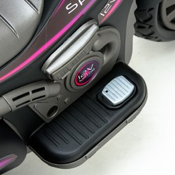 Moto Eletrica Sprint Turbo 12v com Capacete Boy e Girl Biemme - 10