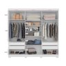 Guarda-Roupa Moderno 6 Portas Alaska - Albatroz - Branco - 3