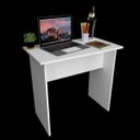 Ver imagem 4 de Escrivaninha / Mesa para Escritório Computador Notebook 80x45 Cor: Branco