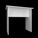 Ver imagem 6 de Escrivaninha / Mesa para Escritório Computador Notebook 80x45 Cor: Branco