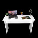 Ver imagem 3 de Escrivaninha / Mesa para Escritório Computador Notebook 120x45 Cor: Branco