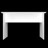 Escrivaninha / Mesa para Escritório Computador Notebook 120x45 Cor: Branco - 5