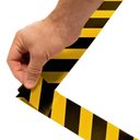 Ver imagem 6 de Fita Adesiva Sinalizaçao Demarcaçao 10 Metros Solo Cuidado Atençao Orientaçao