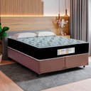 Ver imagem 2 de Cama Box Queen Bipartido Sintético + Colchão Molas Ensacadas Sereneprime Sonnolux 158x198x65