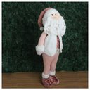 Ver imagem 3 de Decoração Natal Papai Noel Rosa Natalino 62cm