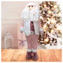 Ver imagem 1 de Decoração Natal Papai Noel Rosa Natalino 62cm