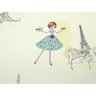 Papel de Parede - Creme com desenhos de Bailarina - Rolo 10m x 53cm - LMS-PPD-A5014 - 2