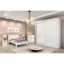 Ver imagem 6 de Guarda Roupa Casal 2 Portas 6 Gavetas Cancun D'doro Branco